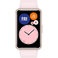 HUAWEI Watch FIT - Smartwatch con Cuerpo de Metal- Pantalla AMOLED de 1-64”- hasta 10 días de batería- 96 Modos de…